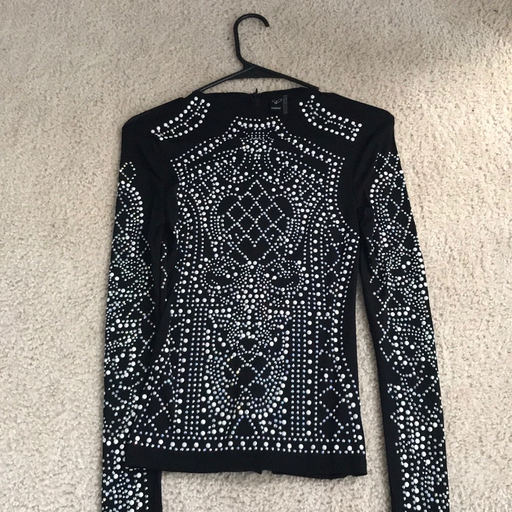 Sequin body suit